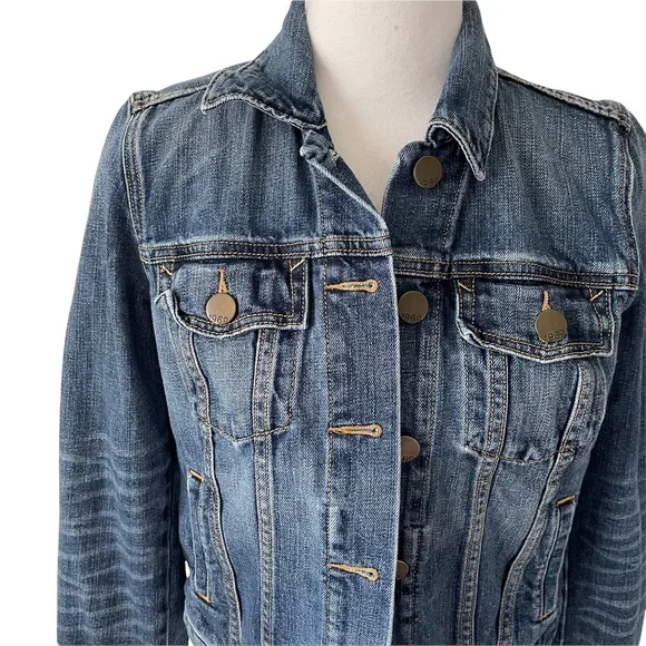 Gap 1969 Medium Vintage Classic Medium Wash Jean Denim Normcore Jacket Sz Small - Picture 7 of 7